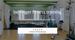 Desktop Screenshot of berlinger-training.at