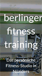 Mobile Screenshot of berlinger-training.at