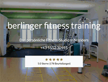 Tablet Screenshot of berlinger-training.at